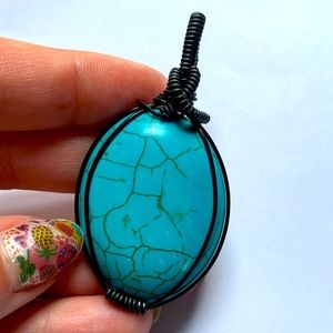Upcycled Pendant (Handmade, NWT)